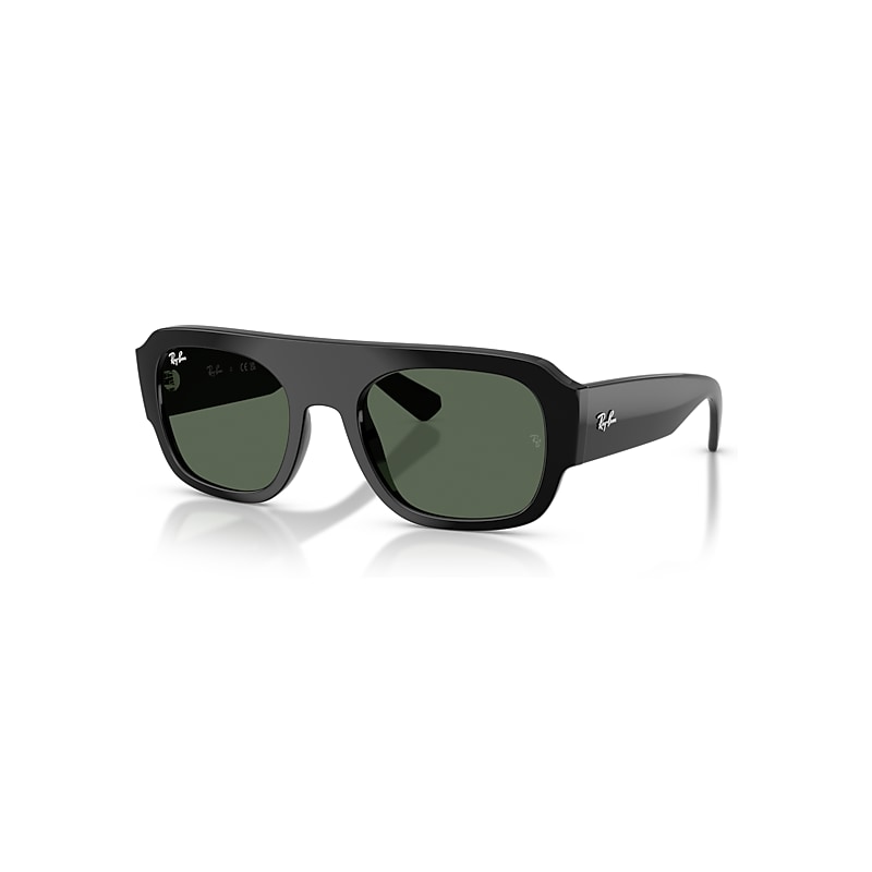 Ray-Ban  Gafas De Sol Negro Montura Verde Lentes 55-22, RB2218