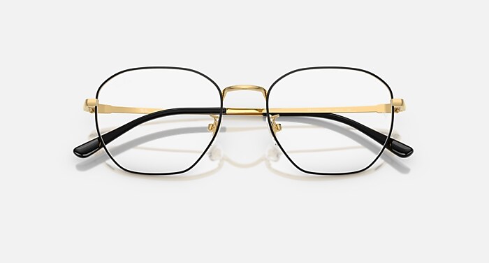 レイバン公式ストア】 Ray-Ban® RB8777D OPTICS メガネ | ゴールド上に