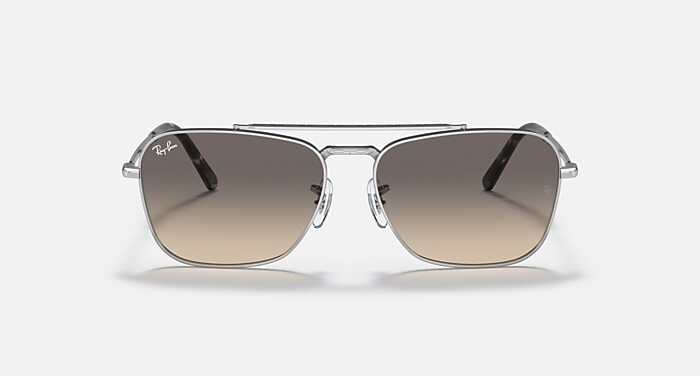 レイバン公式ストア】 Ray-Ban® NEW CARAVAN サングラス | シルバー X