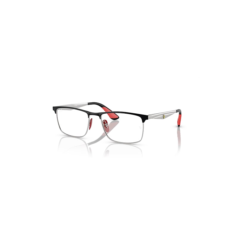 Ray - Ban Unisex Black Ray - Ban Rx6516m F060 Optical Frames Metal Squared Normal - Image 3