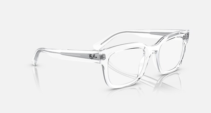 Ray-Ban クリアサングラス CHAD OPTICS BIO-BASED Eyeglasses with Transparent Frame - RB7217