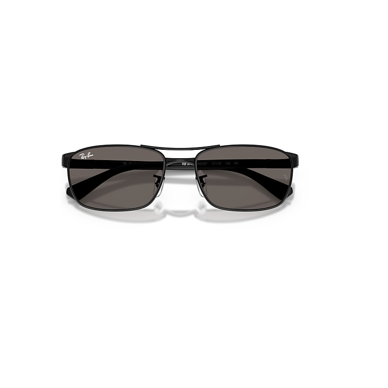 Ray-Ban Rb3778 Sunglasses Black Frame Grey Lenses 57-18