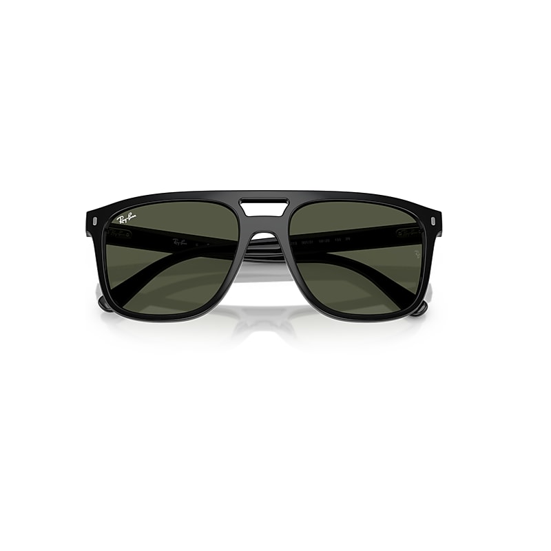 Ray-Ban Rb2213 Sunglasses Black Frame Green Lenses 55-20