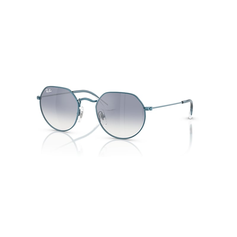 Ray-Ban Sunglasses Kids Jack Kids - Light Blue Frame Blue Lenses 47-19, RB9565S