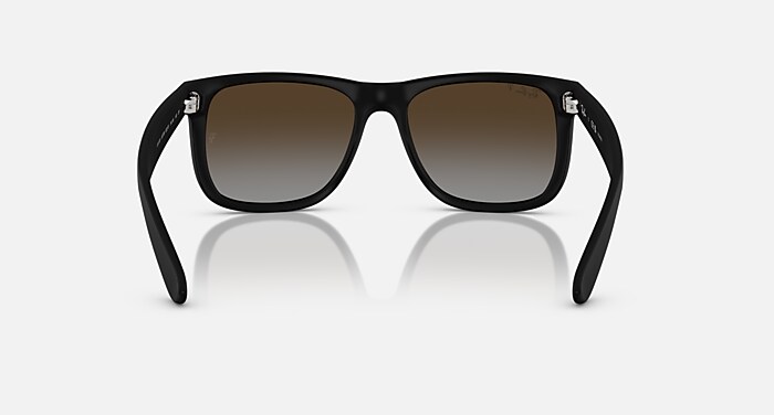 JUSTIN CLASSIC Polarized Sunglasses in Rubber Black and Polarized