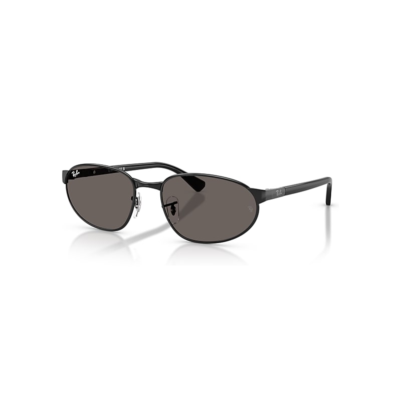 Ray-Ban  Gafas De Sol Negro Montura Gris Lentes 59-19, RB3777