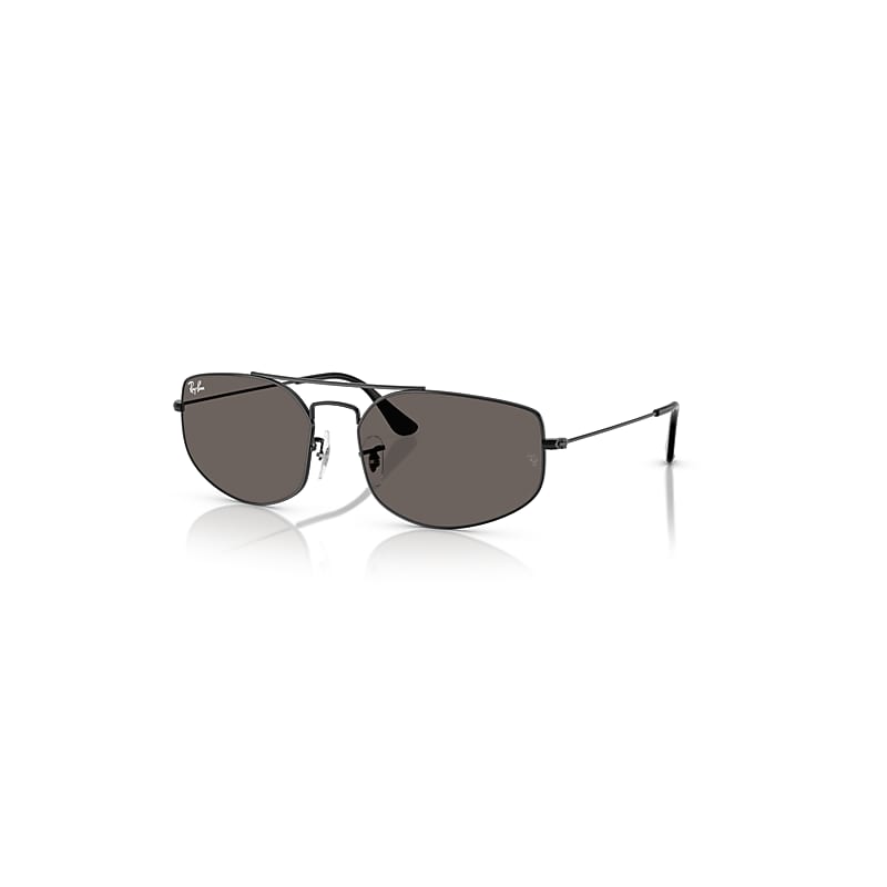 Ray-Ban Sunglasses  Explorer V - Black Frame Grey Lenses 60-17, RB3845
