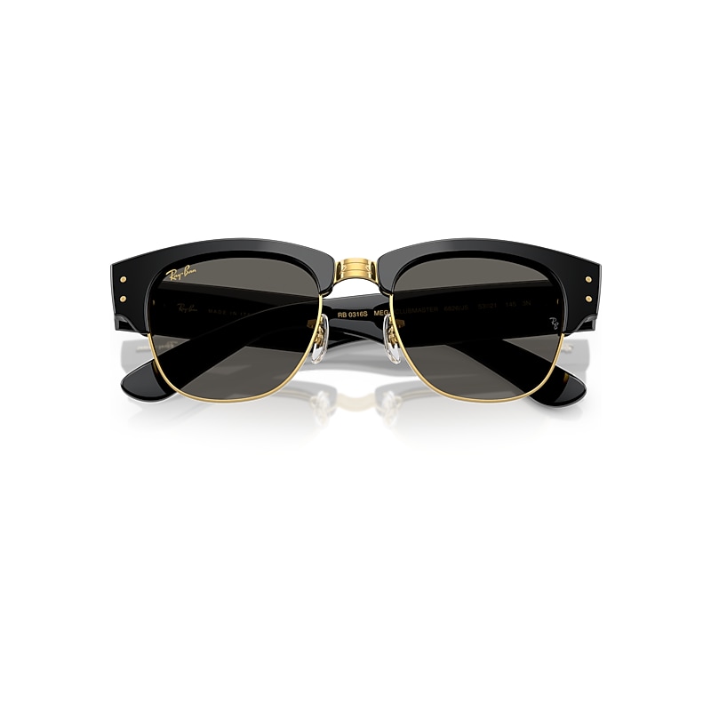 MEGA CLUBMASTER BLACKED OUT COLLECTION Sunglasses in Black On Gold