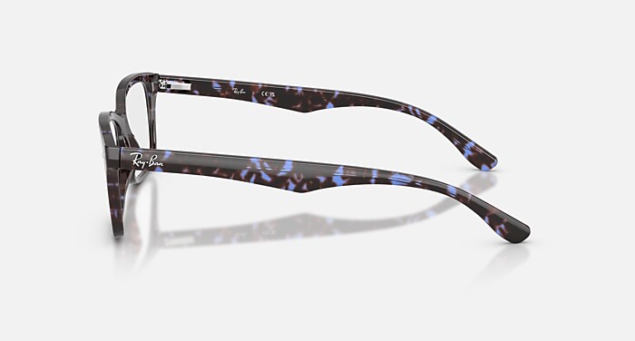 RB5228 OPTICS Eyeglasses with Havana Blue Turtle and Clear (53-17
