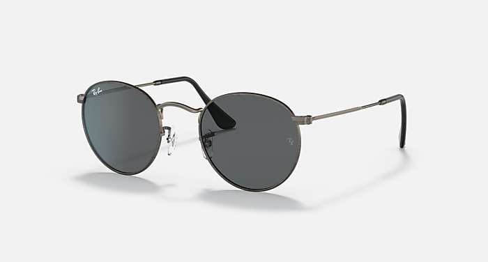 RayBan Icons 50mm Round Metal Sunglasses Ray-Ban Icon Metal Round Sunglasses | Urban Outfitters main image 4