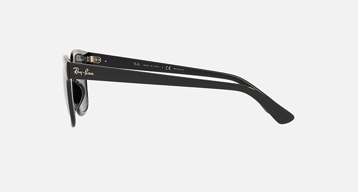 RB4323 Sunglasses in Black and Dark Blue Polarized - RB4323F | Ray