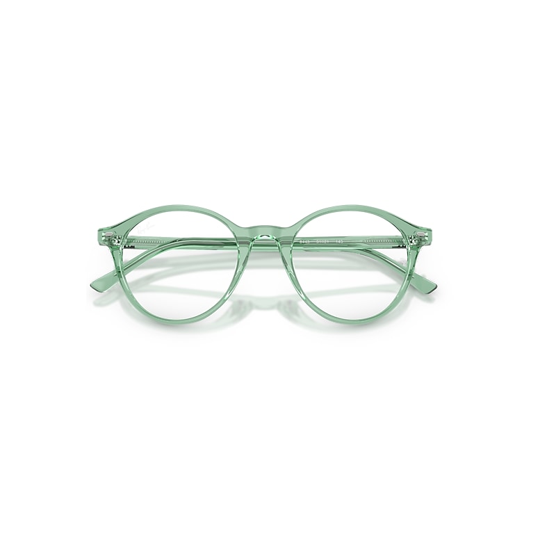 Ray-Ban Rb5430 Optics Optical Light Green Frame Clear Lenses Polarized 49-21