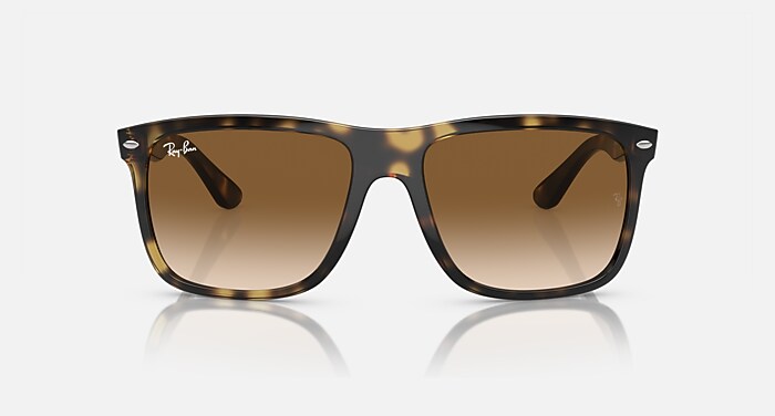 BOYFRIEND TWO Sunglasses in Havana and Light Brown (57-18