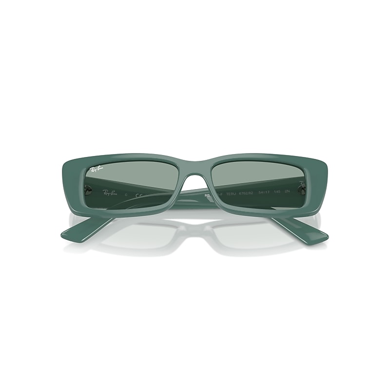Ray-Ban Teru Bio-based Sunglasses Algae Green Frame Green Lenses 54-17