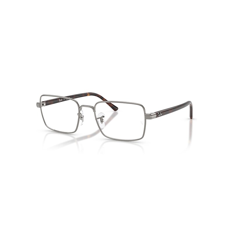 Ray-Ban Eyeglasses Unisex Rb6560 Optics - Havana Frame Transparent Lenses Polarized 54-19