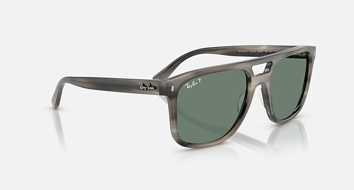 RB2213 POLARIZED+ LENSES Polarized Sunglasses in Havana Grey and