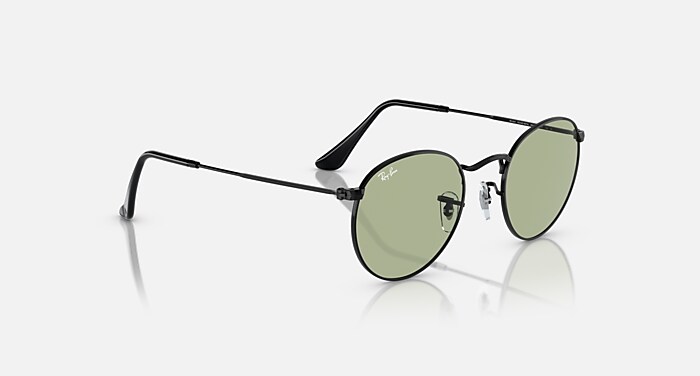 レイバン公式ストア】 Ray-Ban® ROUND METAL サングラス | ブラック X
