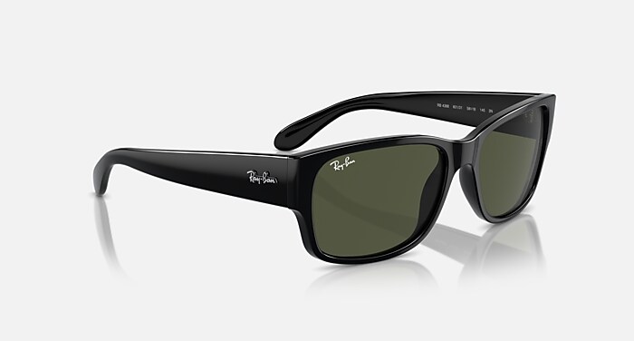 RB4388 Sunglasses in Black and Green (58-18) - RB4388 | Ray-Ban® US