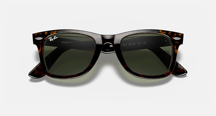 ORIGINAL WAYFARER CLASSIC Sunglasses in Tortoise and G-15  display picture 3