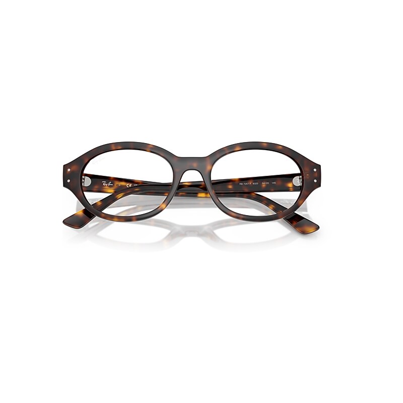 Ray-Ban Shilo Optics Bio-based Optical Havana Frame Clear Lenses Polarized 52-20