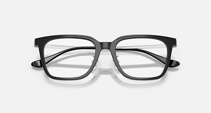 RB5442D OPTICS Eyeglasses with Black and Clear (52-18) - RB5442D
