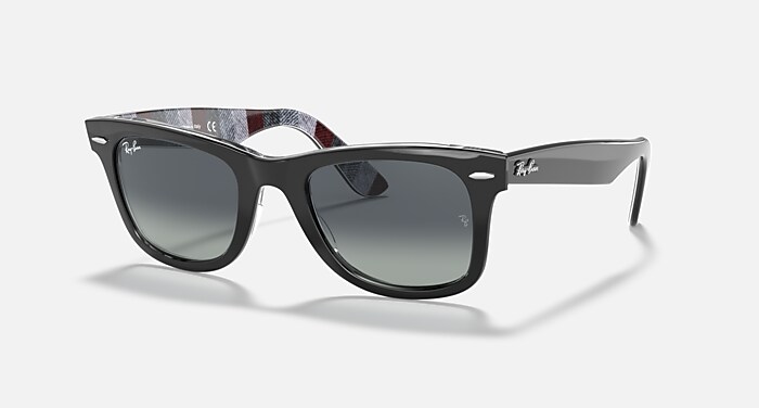 ORIGINAL WAYFARER COLOR MIX Sunglasses in Black and Light Grey