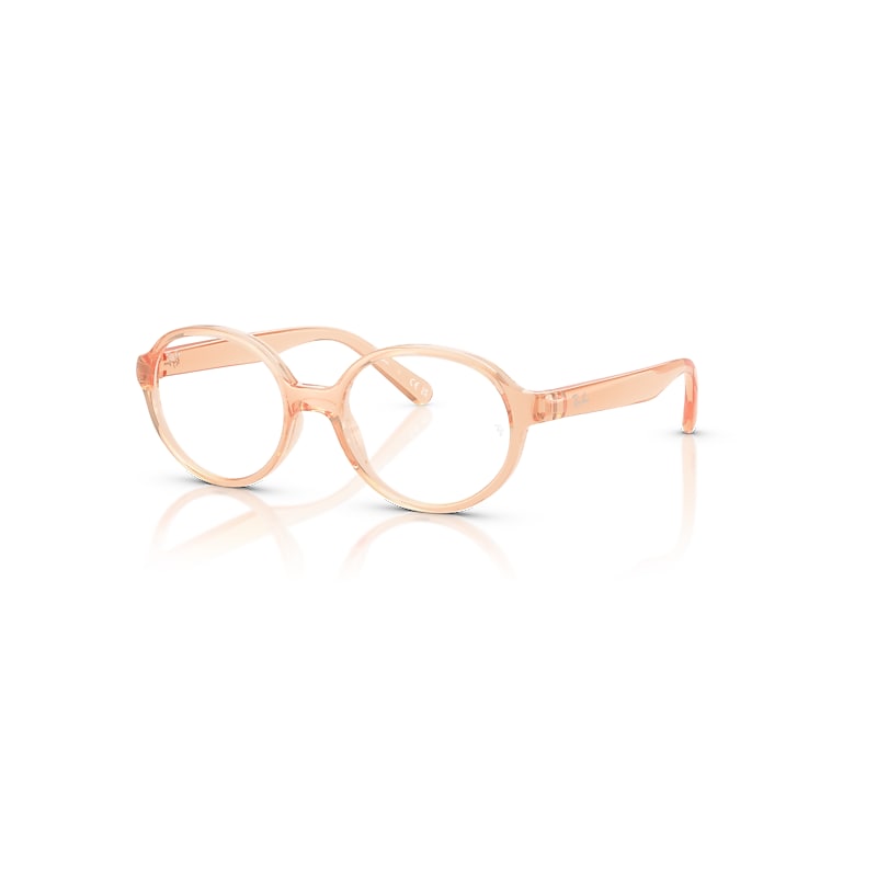 Ray-Ban Rb1905 Optics Kids Bio-based Naranja Transparente Montura Transparente Lentes Polarizado 42-15