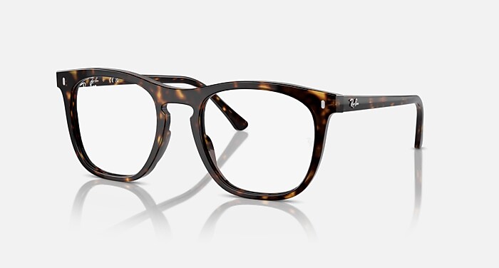 RB2210V OPTICS Eyeglasses with Havana and Clear (51-21) - RB2210V