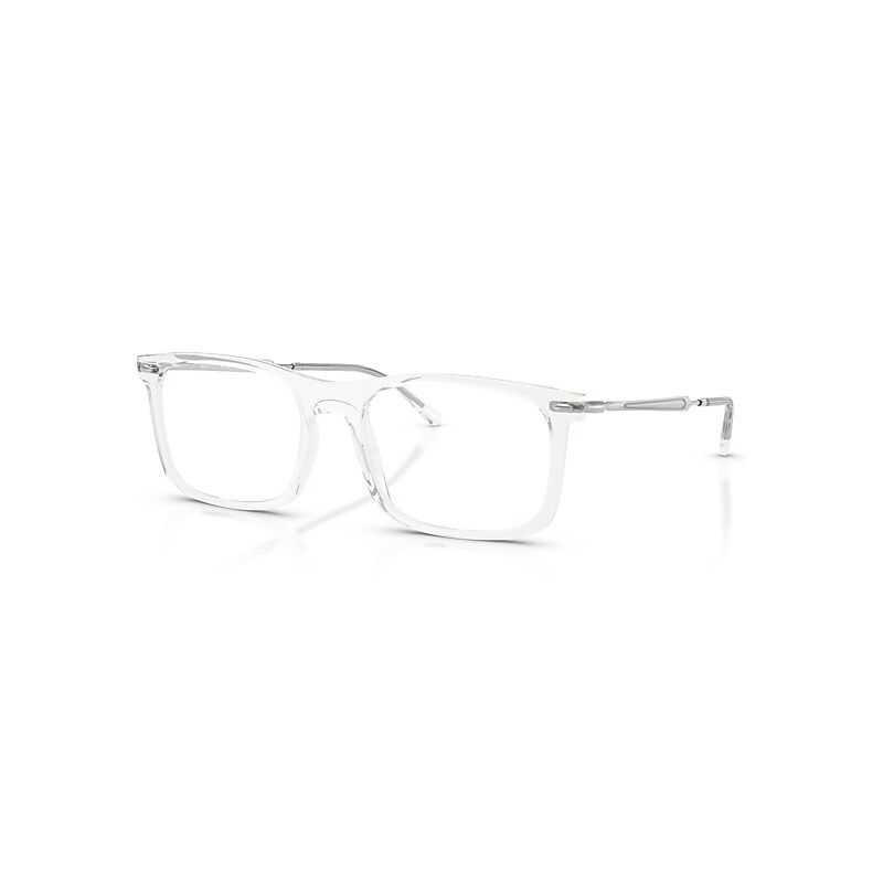 Ray-Ban Eyeglasses   Optics - Silver Frame Clear Lenses Polarized 54-19, RB7260
