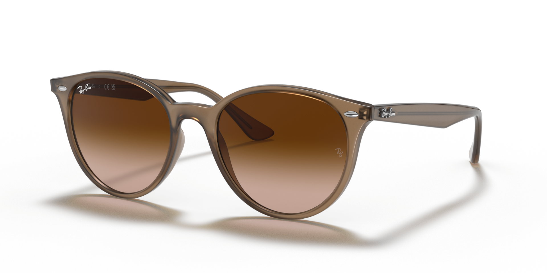 Ray-Ban レイバン　サングラス　RB4305 ブラウン　レディース RB4305 Sunglasses in Beige and Brown Gradient - RB4305 | Ray-Ban® US