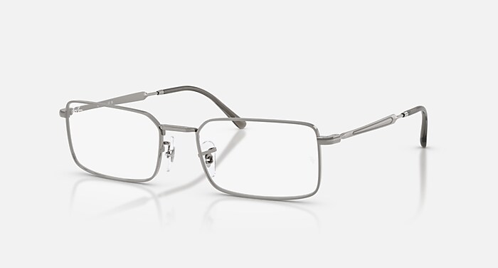 RB8785D TITANIUM OPTICS メガネ ブラック と Demo Bio (54-18