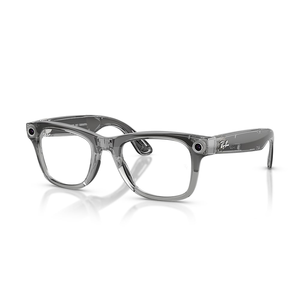 RAY-BAN META (GEN 2) WAYFARER Óculos com IA em Cinza transparente