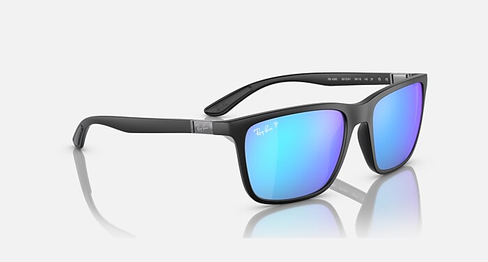Ray-Ban サングラス ブルー新品同様 レイバン公式ストア】 Ray-Ban® RB4385 POLARIZED+ LENSES サングラス