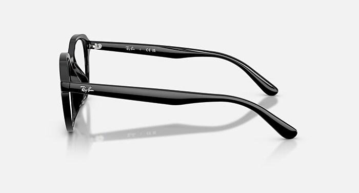 Ray-Ban メガネ ブラック RB7259D OPTICS Eyeglasses with Black and Clear (52-19) - RB7259D