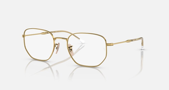 RB6496 OPTICS Eyeglasses with Arista Gold and Clear (53-20