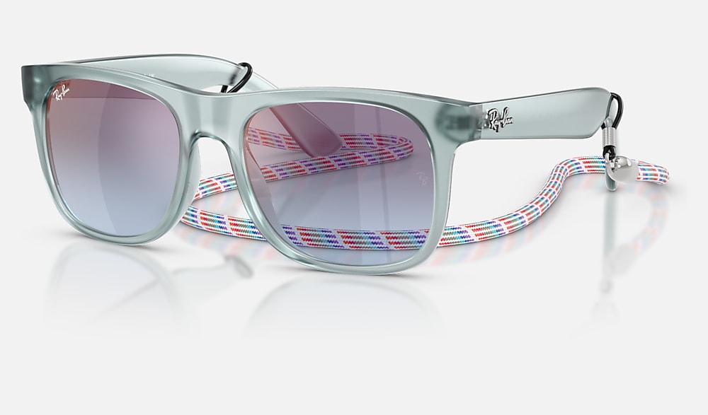 JUSTIN KIDS SUMMER CAPSULE Sunglasses in Transparent Blue and Blue