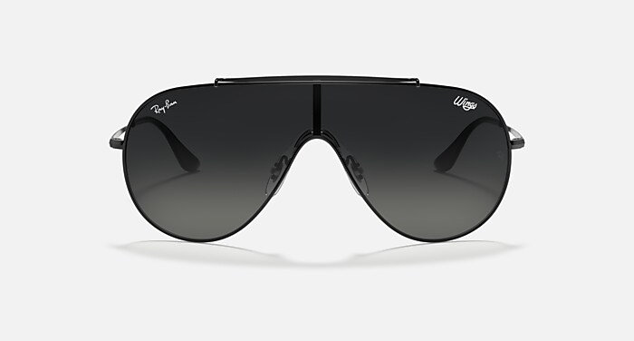 レイバン公式ストア】 Ray-Ban® WINGS サングラス | ブラック X グレー