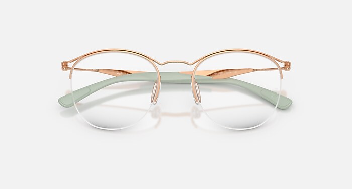 RB7553 OPTICS Eyeglasses with Rose Gold Frame - RB7553 | Ray-Ban