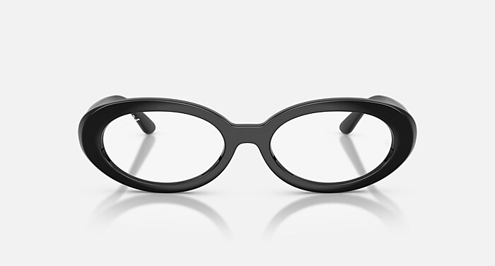RB2223V OPTICS メガネ ブラック と クリア (52-19) - RB2223VF