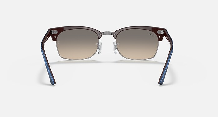 CLUBMASTER SQUARE Sunglasses in Blue and Light Grey Gradient (55