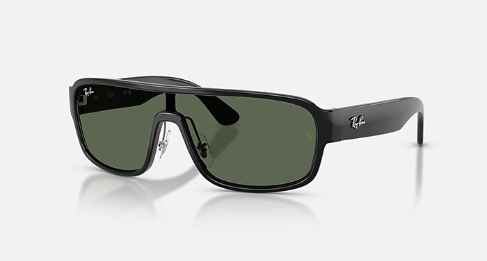 RB4335 Sunglasses in Black and G-15 Green (58-17) - RB4335 | Ray