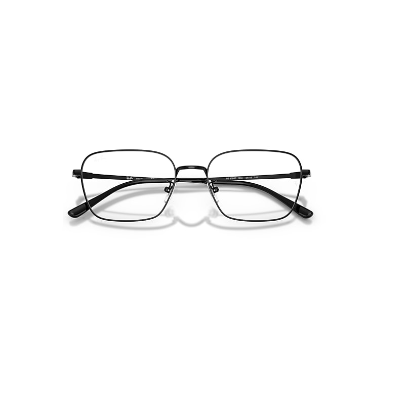 Ray-Ban Rb8784d Titanium Optics Optical Black Frame Clear Lenses Polarized 54-18