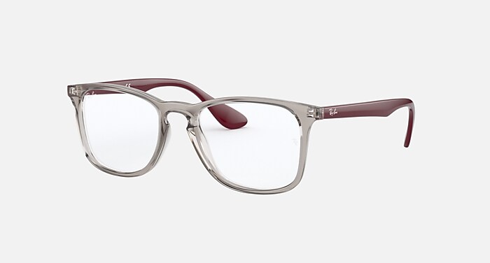 RB7074 OPTICS Eyeglasses with Transparent Grey and Clear (52-18