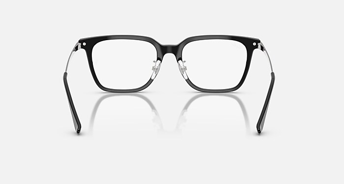 RB5442D OPTICS Eyeglasses with Black and Clear (52-18) - RB5442D