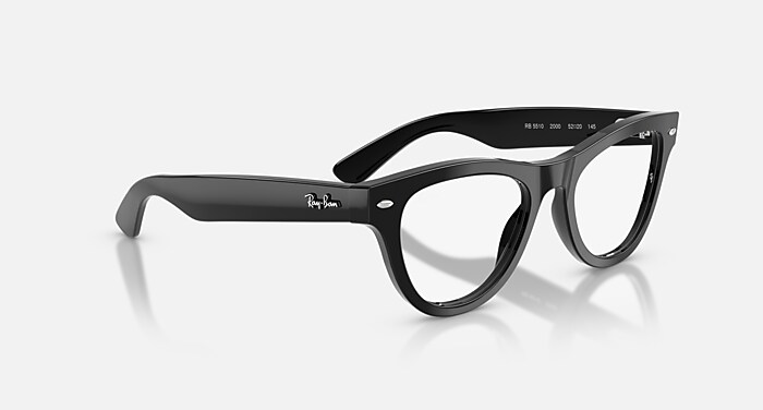 【Ray-Ban】サングラス ブラック レイバン公式ストア】 Ray-Ban® SKYLER OPTICS メガネ | ブラック
