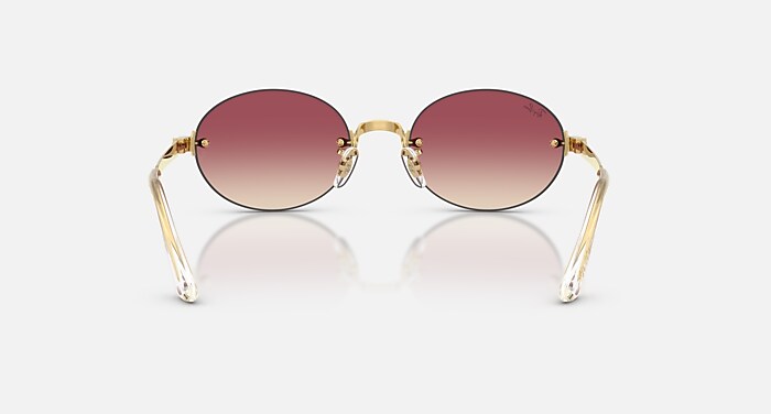 RB3929 BY A$AP ROCKY Sunglasses in Arista Gold and Clear Gradient