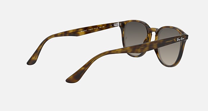RB4259F Sunglasses in Light Havana and Grey Gradient (53-20