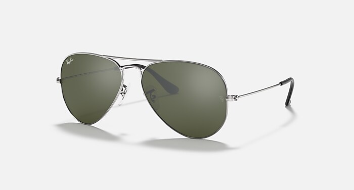レイバン公式ストア】 Ray-Ban® AVIATOR MIRROR サングラス | シルバー