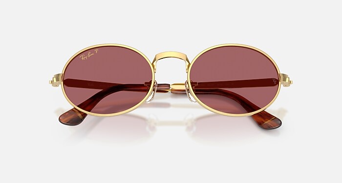 RB3931 BY A$AP ROCKY Polarizada Óculos de Sol em Dourado-arista e
