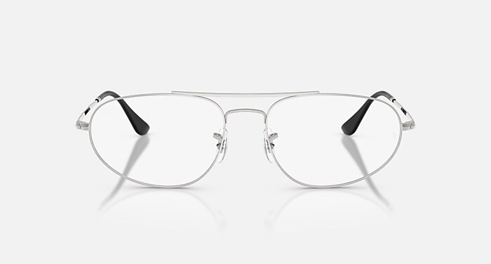 EXPLORER IV OPTICS メガネ シルバー と クリア (60-18) - RB6645